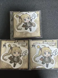 アズールレーン 指差しアマゾンのダイカット付箋 ふせん×3 アズレン