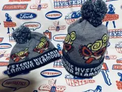 ヒスミニ☆ジャガード編みニット帽☆ビーニー☆ヒステリックミニヒステリックグラマー