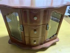 アンティーク　木製ジュエリーボックス