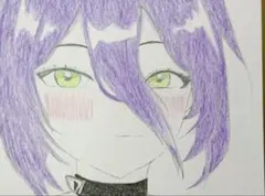 ファンアート 一点物 アナログ 手描きイラストNo.1 - メルカリ