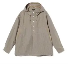美品 BEAMS ビームス チェック アノラックパーカー Lサイズのサムネイル