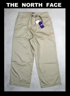 新品 ノースフェイス PL チノワイドストレートフィールドパンツ W36 Ⓗ