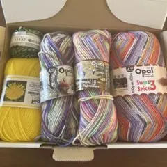 オパール毛糸　ソックヤーン　KFS 長細毛糸