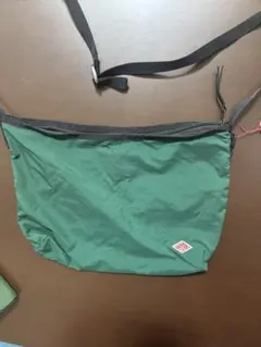 danton 新品 ポリエステルグリーン ショルダーバッグ