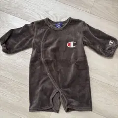 Champion ブラウンロンパース 60-70