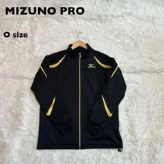 美品 MIZUNO PRO Oサイズ ブラック ゴールド ジャージのサムネイル