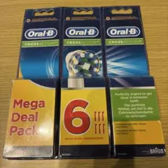電動歯ブラシ替えブラシ 5本　オーラルb クロスアクション
