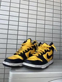 Nike ハイカットスニーカー 黒/黄色