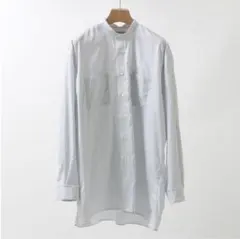 INDIVIDUALIZED SHIRTS バンドカラーシャツ L