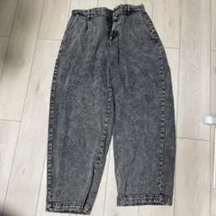 グレー ワイドパンツ Lサイズ