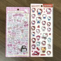 【正規品】 ボンボンドロップシール ぷっくりシール ハローキティ