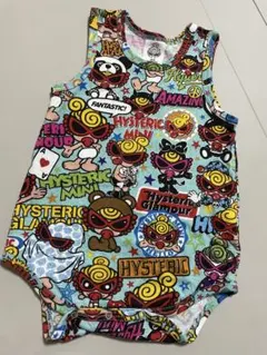 限定値下げ中 ヒステリックミニ 総柄ロンパース 80