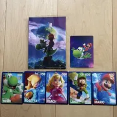 THE SUPER MARIO GALAXY MOVIE カード 5枚セット
