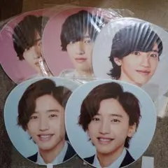 【バラ売り不可】道枝駿佑 うちわ 5枚セット まとめ売り 1st Love