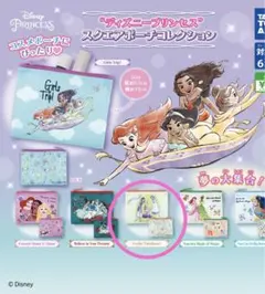 ディズニープリンセス スクエアポーチコレクション