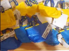 新品♥️スピード発送 IKEAのエコバッグミニ♪可愛い♪１０個キーホルダー式