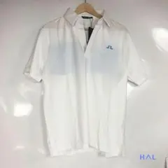 J.LINDEBERG ジェイリンドバーグ ゴルフポロシャツ メンズL 白 半袖