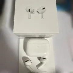【訳あり】 AirPods Pro ホワイト 充電ケース付き