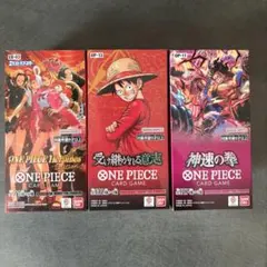ワンピースカードゲーム 3BOXセット 受け継がれる意志 ヒロインズ 神速の拳