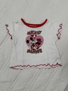 しまむら　リトシー　ミニープリント Tシャツ