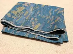 s*9様 着物生地 アンティーク 古布 はぎれ 毛100% 極型京染 京丸鮫小紋