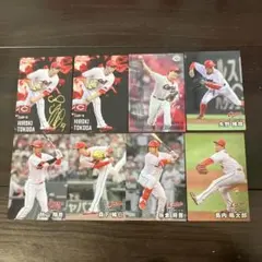 2025 プロ野球チップス 広島東洋カープ　8枚セット