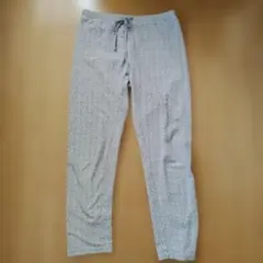 ユニクロ レディース ルームウェア パンツ グレー 総柄 M