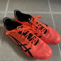 ASICS HYPER SPRINT オレンジ スパイクシューズ