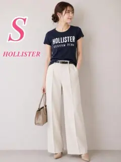 HOLLISTERホリスター　ネイビー　Tシャツ　カジュアルのサムネイル