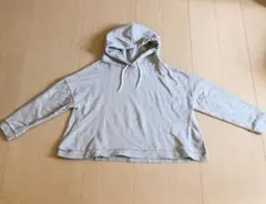 ICHI イチ 裏毛ワイドパーカー ドロップショルダー スウェット グレー系のサムネイル