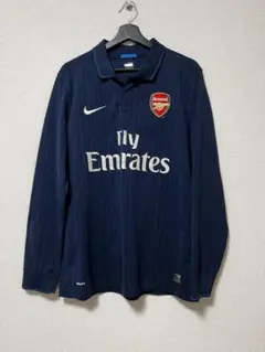 Nike Arsenal ネイビー ストライプシャツ