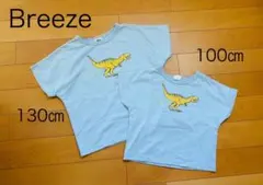 Breeze Tシャツ　恐竜　2枚セット　兄弟　お揃い