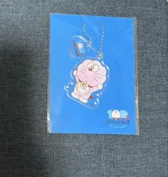 100％ドラえもん＆フレンズ展 アクリル2連キーホルダー サンタイン