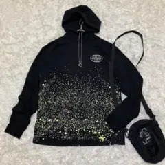 【H&M】 パーカー　グラデーションスプラッター パーカー ［M］　メンズ