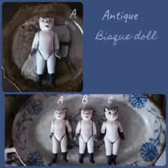 Antique Bisque doll small Cat Hertwig社 - メルカリ