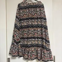 FOREVER 21 ペイズリー柄 ロングスカート Sサイズのサムネイル