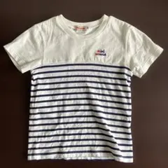 miki HOUSE ストライプ Tシャツ 110
