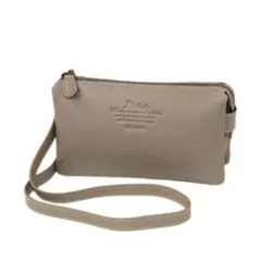 【極美品】Dakota ダコタ お財布ショルダーバッグ グレー