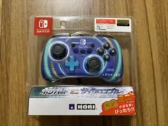 NintendoSwitch コントローラー　ホリパッド　ミニ　サイクロンブルー