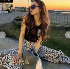 アベイル SUREVE× shoko ヒョウ柄 レオパード デニム 58