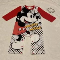 Disney baby ミッキーマウス ロンパース 80cm