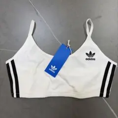 新品　Lサイズ　adidas スポブラ ホワイト