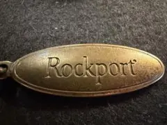レトロ☆Rockport キーホルダー アンティークゴールド