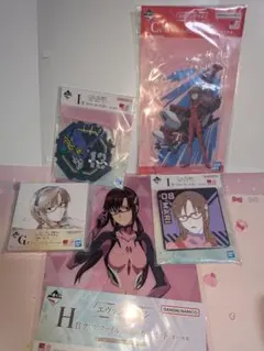 一番くじ　エヴァンゲリオン　～使徒、浸食！～　Ｃ賞 アクリルスタンド　他　下位賞