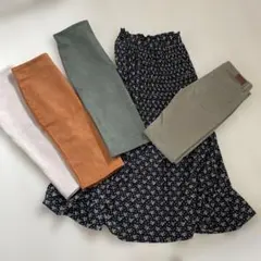 レディースボトムスセット　スカート、パンツZARA含む