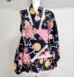 浴衣ドレス♡姫ギャル♡派手かわ♡ラメ♡セパレートタイプ♡Y2K♡帯