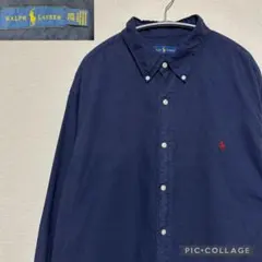 RALPH LAUREN ラルフローレン 長袖シャツ ビックシルエットXXL
