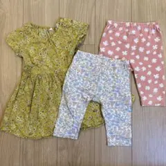 子供服　まとめ売り　保育園着　ワンピース　レギンス　西松屋　ユニクロ100cm