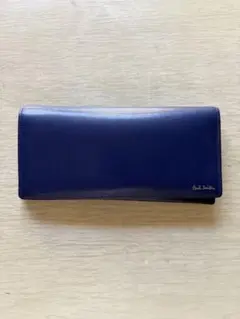 ポールスミス Paul Smith シティエンボス 長財布 ブルー レザーのサムネイル