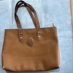 値引LANCEL トートバッグ ブラウン　男女兼用　ファスナー付き　大きめ　A3のサムネイル